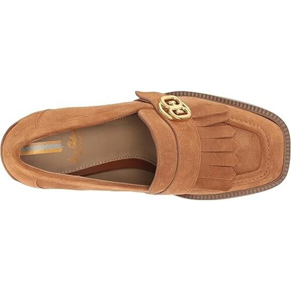 Sam Edelman Women's Quinly Heeled Loafers, Frontier Brown Size 10M - Picture 1 of 5